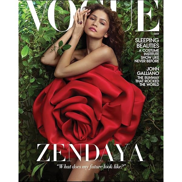 British Vogue Magazine May 2024 Zendaya Cover: British Vogue